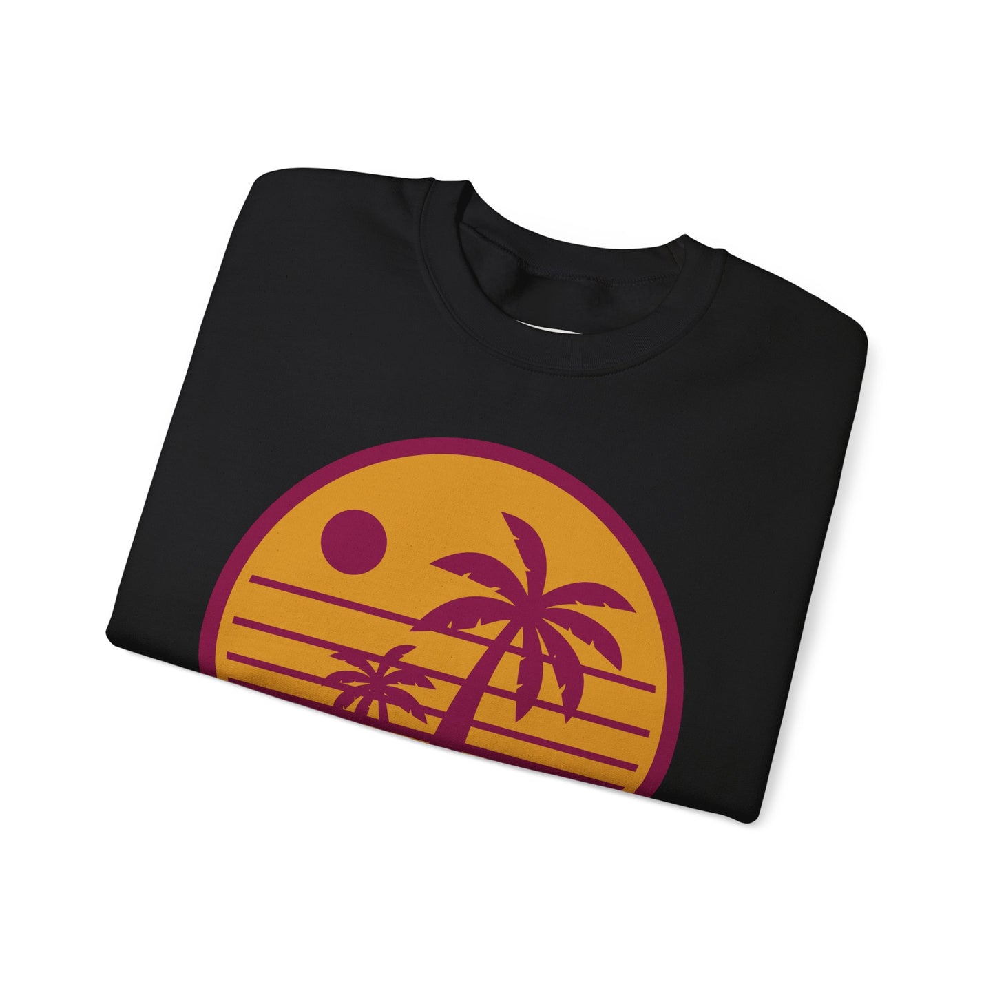 Sunset Palm Crewneck Sweatshirt