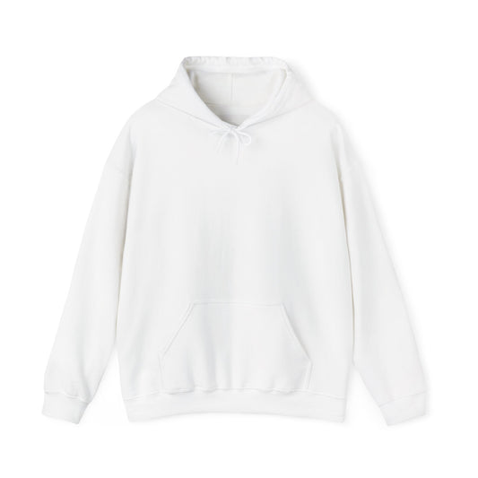 Cozy White Hoodie — Classic Unisex Pullover Sweatshirt